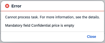 Deciding without a mandatory value is refused in Fiori